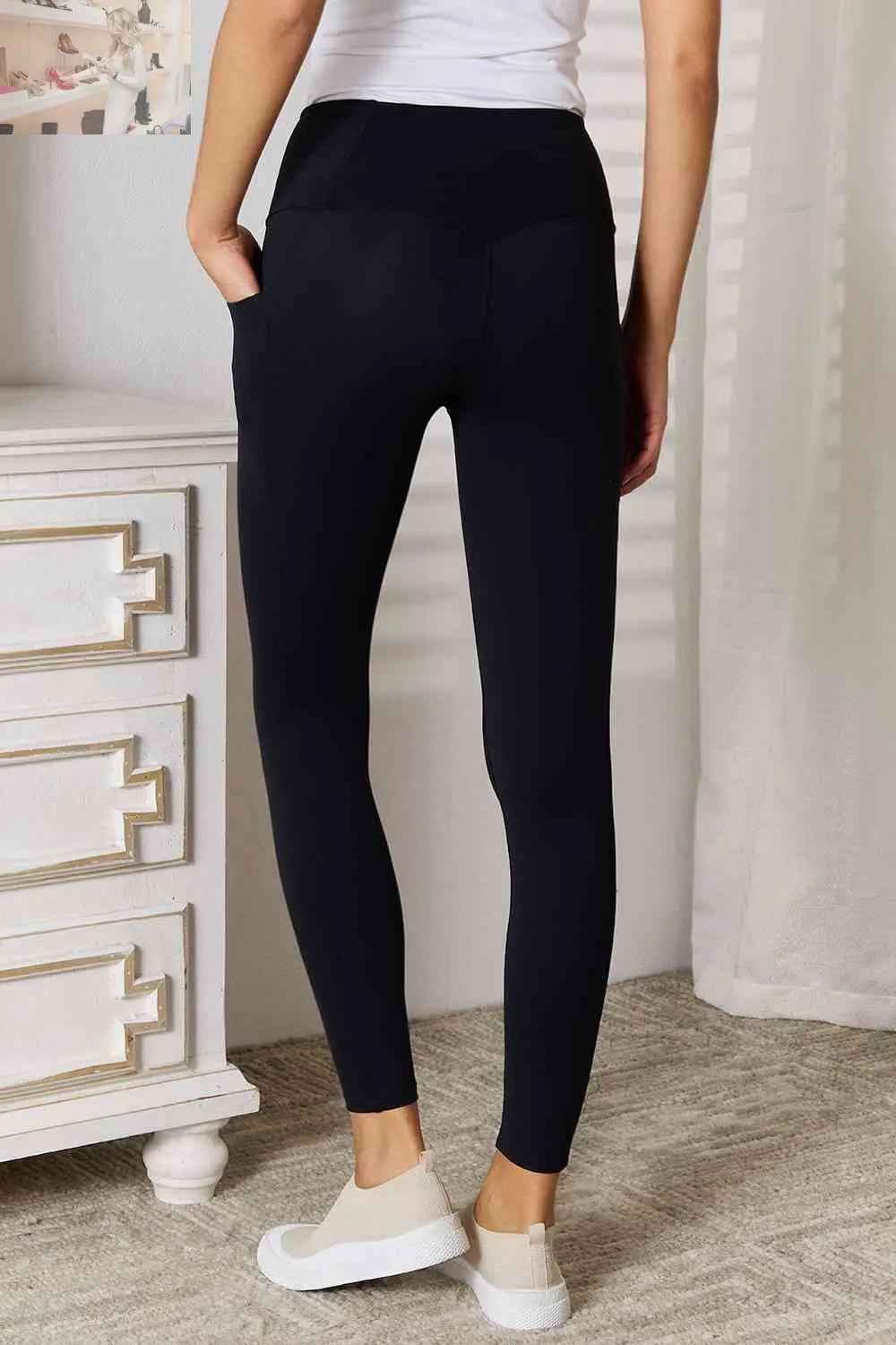 Basic Bae Wide Waistband Sports Leggings for Ultimate Comfort and Style - MegaSuperStar