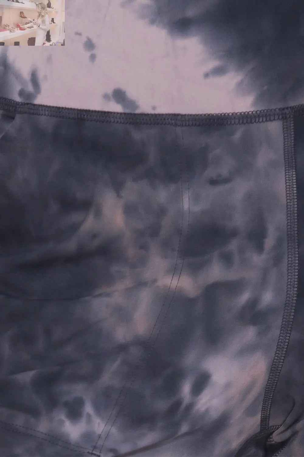 Leggings Depot Tie - Dye High Waist Cropped Leggings - MegaSuperStar