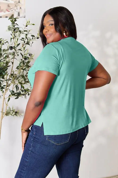 Basic Bae Full Size Round Neck Short Sleeve T-Shirt