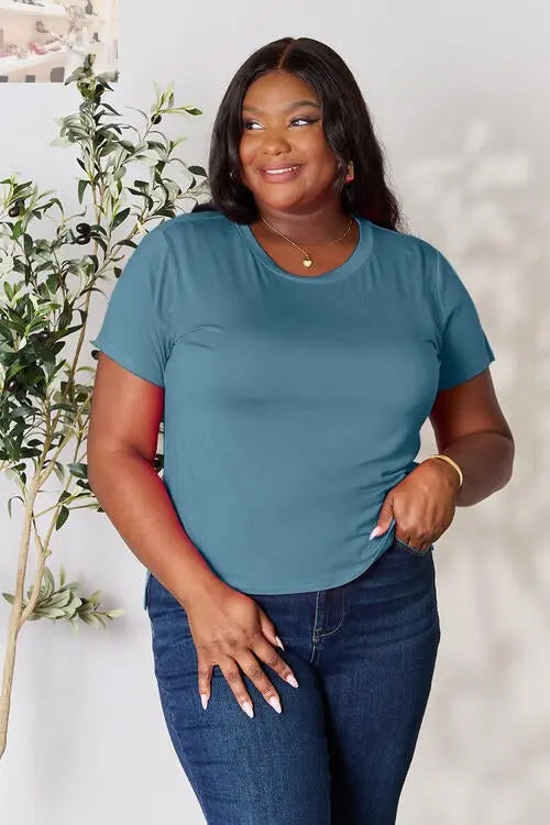Basic Bae Full Size Round Neck Short Sleeve T-Shirt