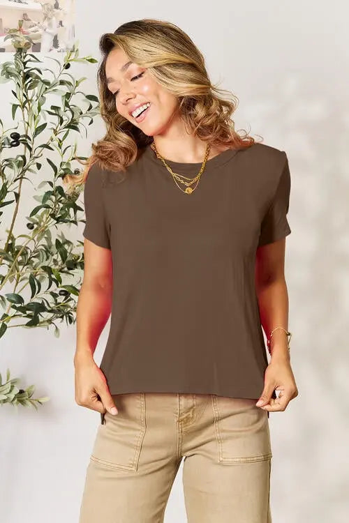 Basic Bae Full Size Round Neck Short Sleeve T-Shirt