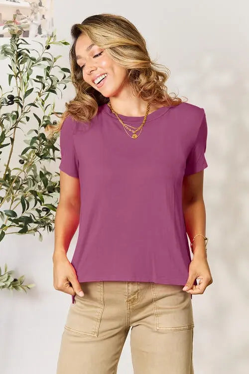 Basic Bae Full Size Round Neck Short Sleeve T-Shirt