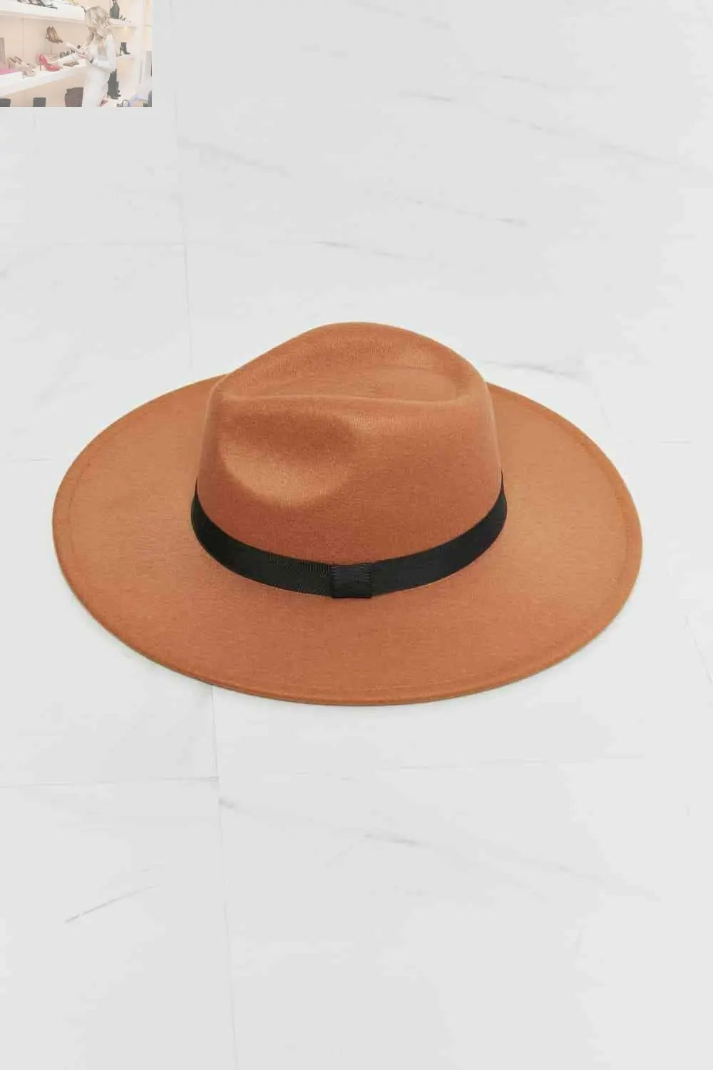 Fame Enjoy The Simple Things Fedora Hat