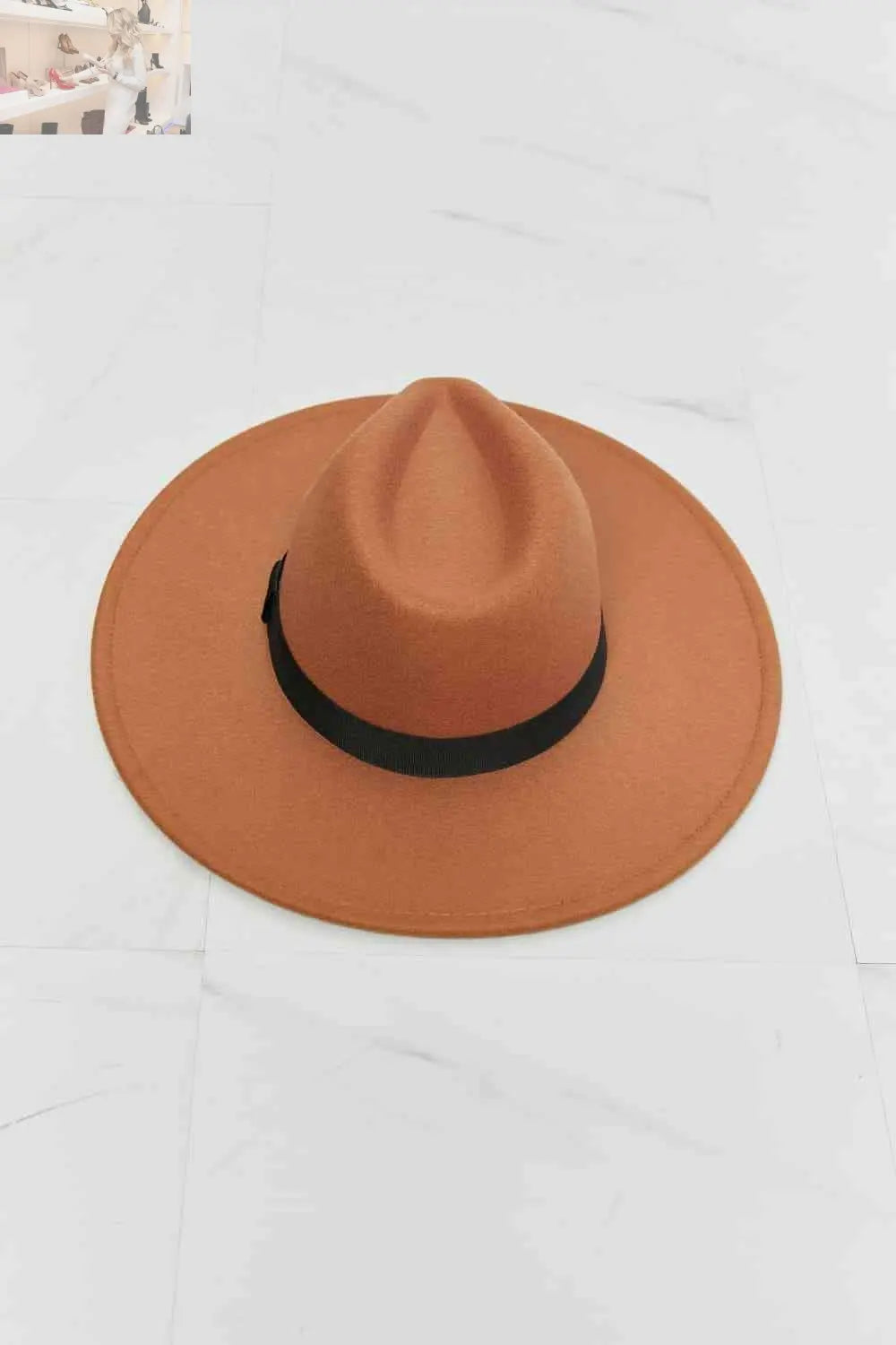 Fame Enjoy The Simple Things Fedora Hat