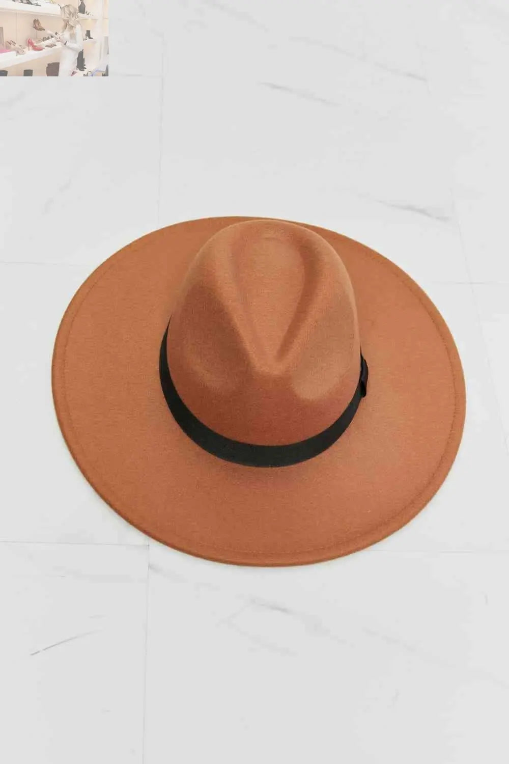 Fame Enjoy The Simple Things Fedora Hat