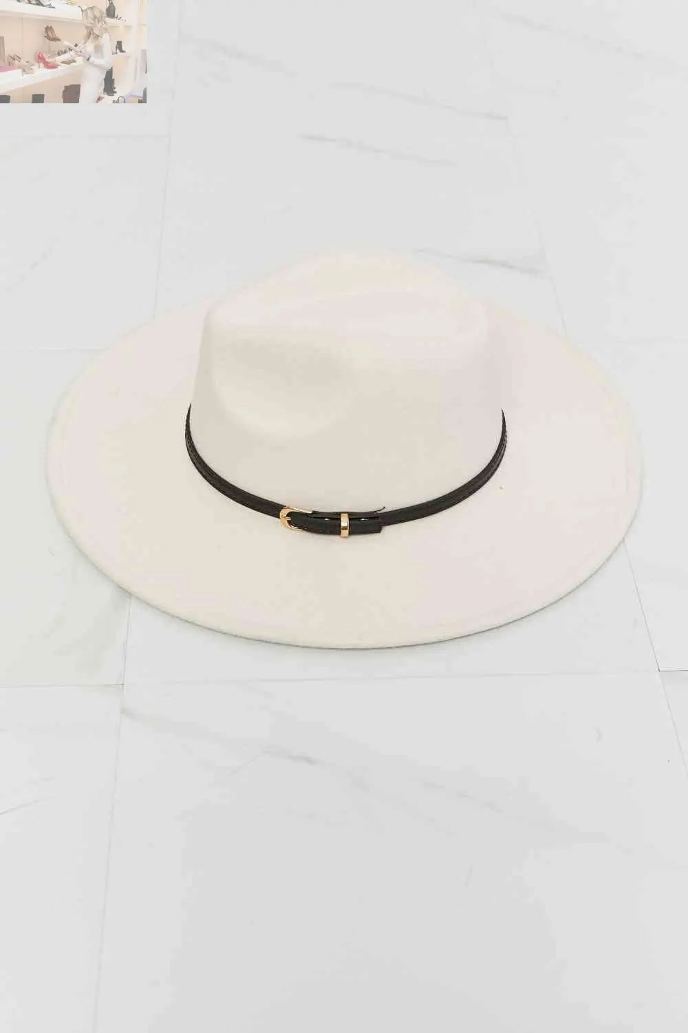 Fame Keep It Classy Fedora Hat - MegaSuperStar