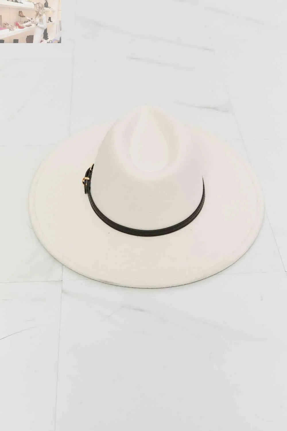 Fame Keep It Classy Fedora Hat - MegaSuperStar