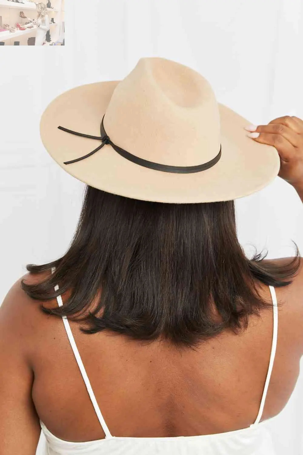 Fame Make It Work Fedora Hat