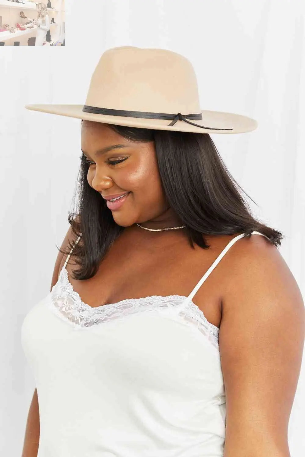 Fame Make It Work Fedora Hat