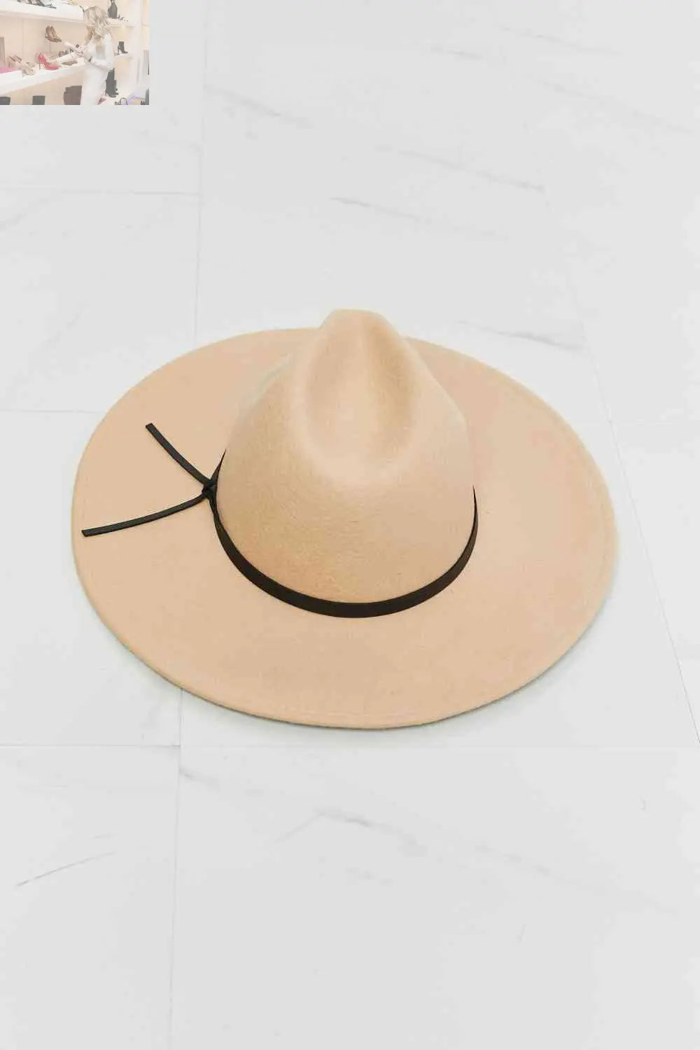 Fame Make It Work Fedora Hat