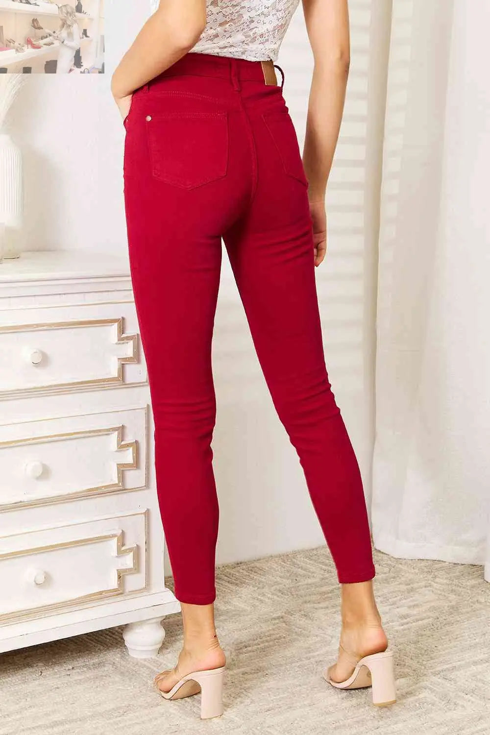 Judy Blue Full Size High Waist Tummy Control Skinny Jeans