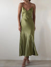 Satin Backless Cami Dress thumbnail