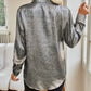 Pocketed Collared Neck Long Sleeve Shirt