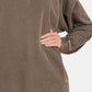 Zenana Round Neck Long Sleeve Sweatshirt