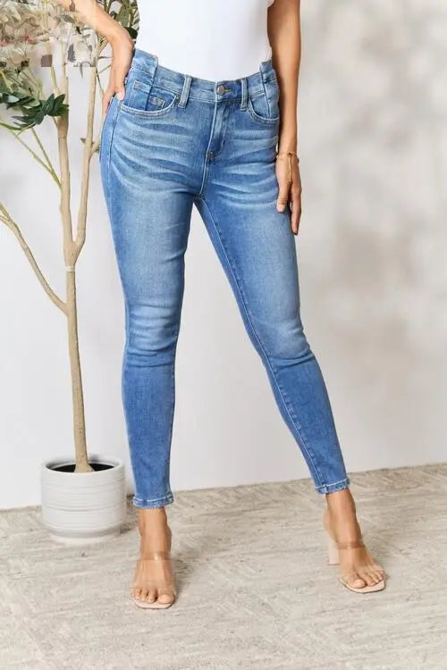 BAYEAS Skinny Cropped Jeans - MegaSuperStar