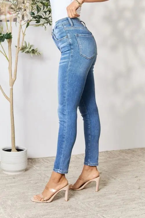 BAYEAS Skinny Cropped Jeans - MegaSuperStar