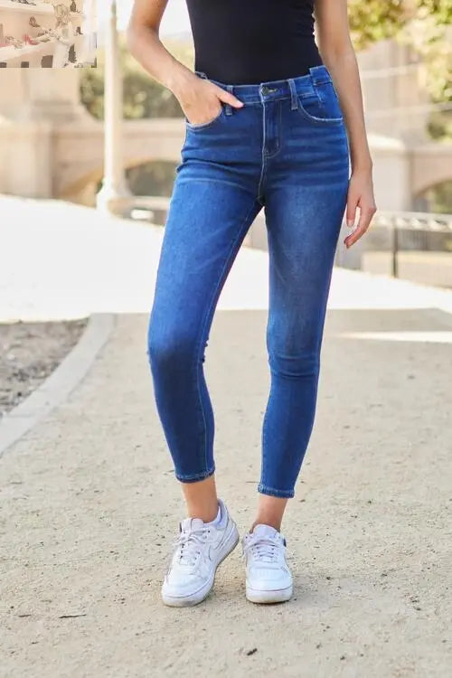 BAYEAS Skinny Cropped Jeans - MegaSuperStar