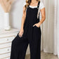 Basic Bae Wide Leg Overalls with Pockets - MegaSuperStar