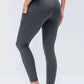 Breathable Wide Waistband Active Leggings with Pockets - MegaSuperStar