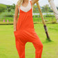 Double Take Full Size Sleeveless V-Neck Pocketed Jumpsuit - MegaSuperStar