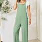 Double Take Full Size Wide Strap Overall with Pockets - MegaSuperStar