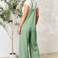 Double Take Full Size Wide Strap Overall with Pockets - MegaSuperStar