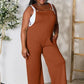 Double Take Full Size Wide Strap Overall with Pockets - MegaSuperStar