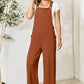 Double Take Full Size Wide Strap Overall with Pockets - MegaSuperStar