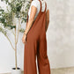 Double Take Full Size Wide Strap Overall with Pockets - MegaSuperStar