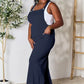 Double Take Full Size Wide Strap Overall with Pockets - MegaSuperStar