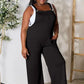 Double Take Full Size Wide Strap Overall with Pockets - MegaSuperStar