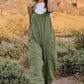 Double Take  V-Neck Sleeveless Jumpsuit with Pocket - MegaSuperStar