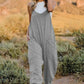 Double Take  V-Neck Sleeveless Jumpsuit with Pocket - MegaSuperStar