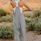 Double Take  V-Neck Sleeveless Jumpsuit with Pocket - MegaSuperStar