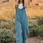 Double Take  V-Neck Sleeveless Jumpsuit with Pocket - MegaSuperStar