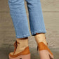 East Lion Corp Lace Up Lug Booties - MegaSuperStar