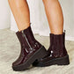 Forever Link Side Zip Platform Boots - MegaSuperStar