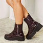 Forever Link Side Zip Platform Boots - MegaSuperStar