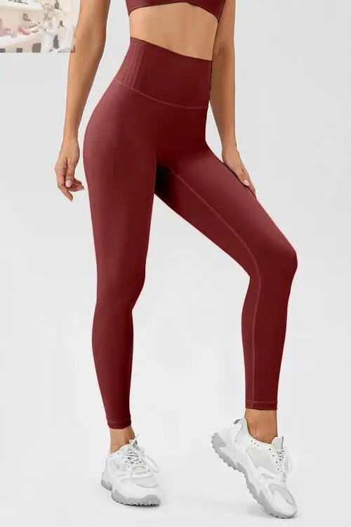 High Waistband Active Leggings - MegaSuperStar