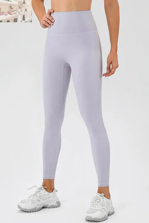 High Waistband Active Leggings - MegaSuperStar