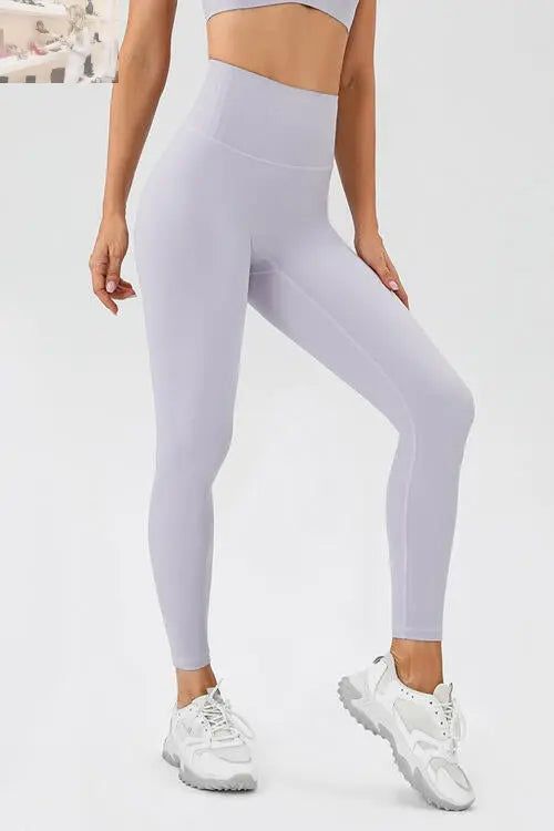 High Waistband Active Leggings - MegaSuperStar