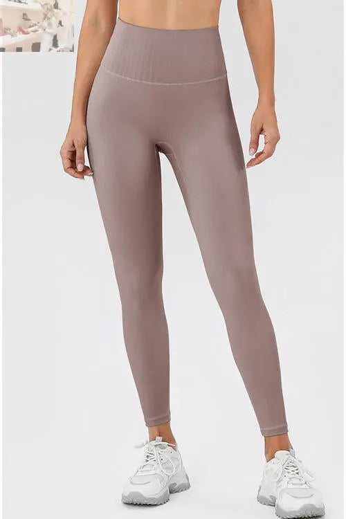 High Waistband Active Leggings - MegaSuperStar