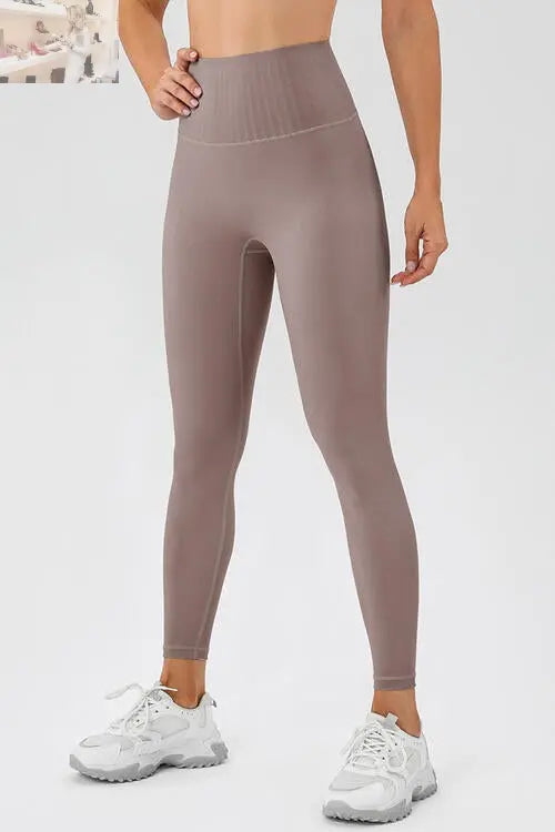 High Waistband Active Leggings - MegaSuperStar