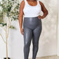 LOVEIT Full Size Wide Waistband High Waist Leggings - MegaSuperStar