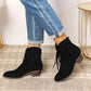 Legend Women's Fringe Cowboy Western Ankle Boots - MegaSuperStar