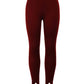 Ribbed Mid Waist Leggings - MegaSuperStar