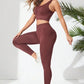 Ribbed Tank and Active Leggings Set - MegaSuperStar