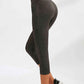 Slim Fit Wide Waistband Active Leggings with Pockets - MegaSuperStar