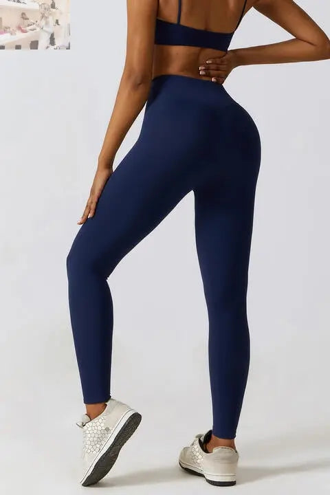 V-Waistband Sports Leggings - MegaSuperStar