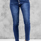 What You Want Button Fly Pocket Jeans - MegaSuperStar